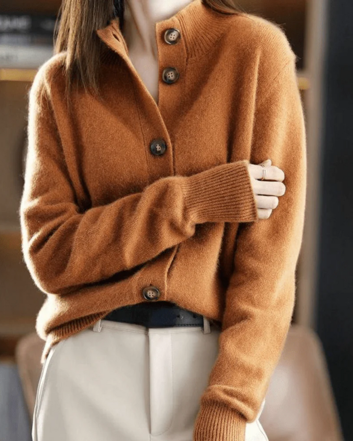 Luna | Retro-Style Cashmere Gilet