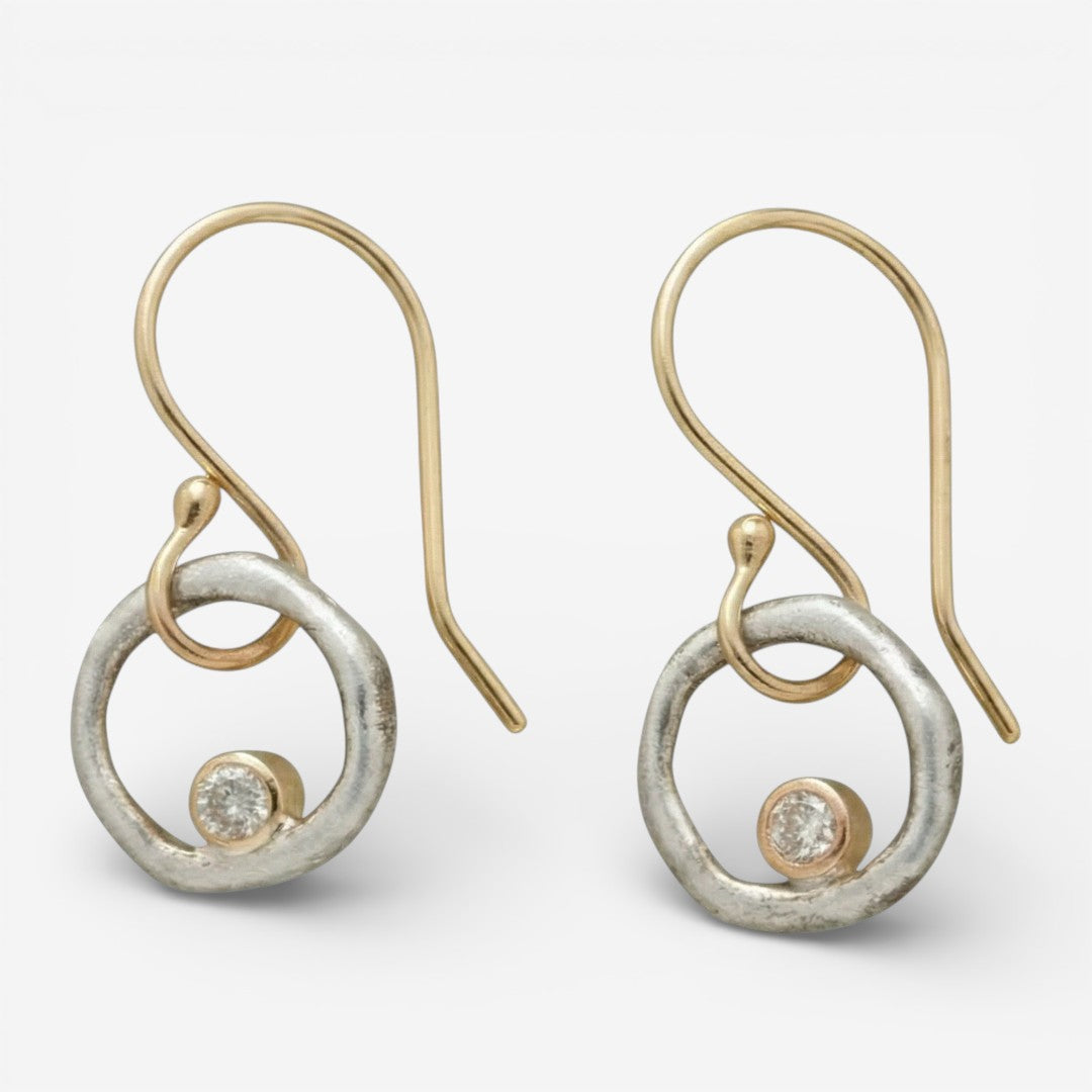 Vintage Zirconia Earrings by Laura