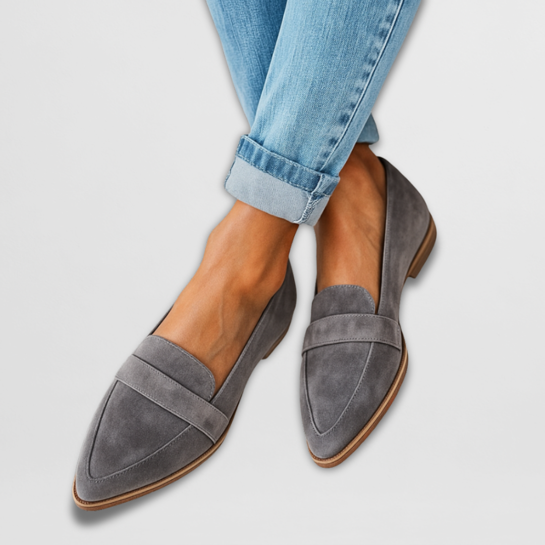 Margriet | Suede Loafers