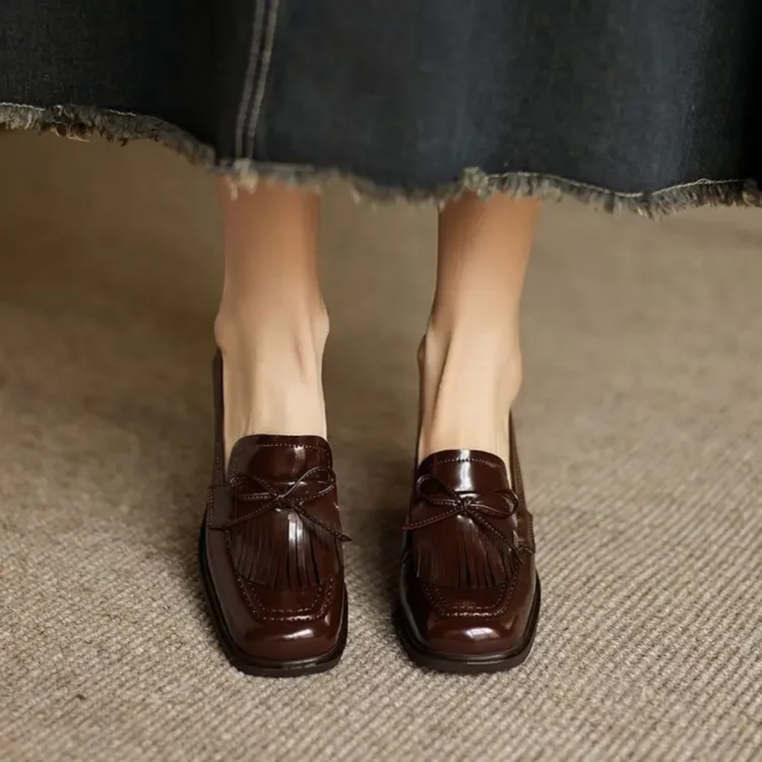 Klara – Stylish Loafer Heels