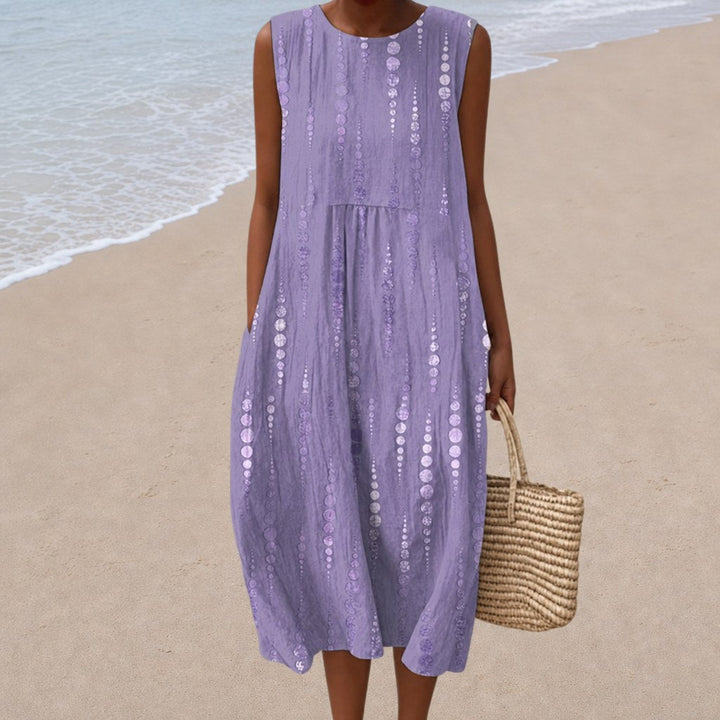 Axel - Comfortable Summer Dress Without Sleeves