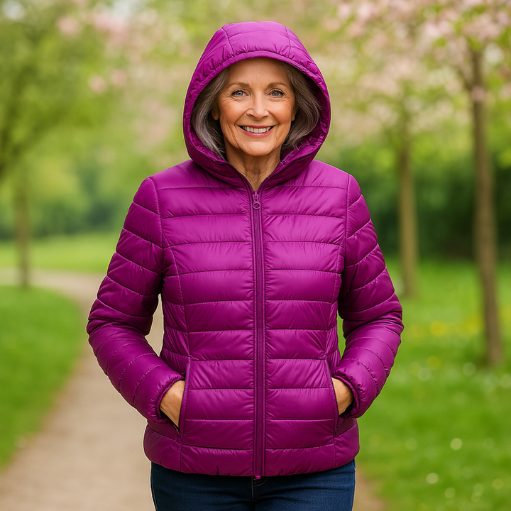 Maaike Mid-Season Jacket, Purple