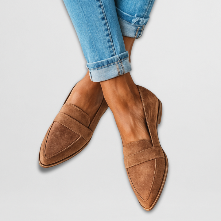 Margriet | Suede Loafers