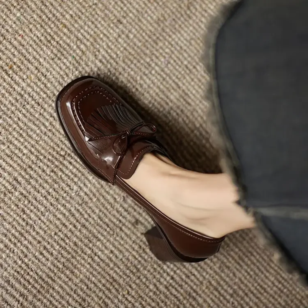 Klara – Stylish Loafer Heels