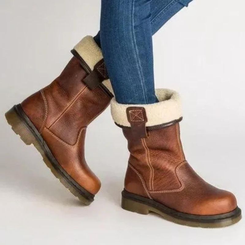 Margaret | Cozy Fur-Lined Winter Boots