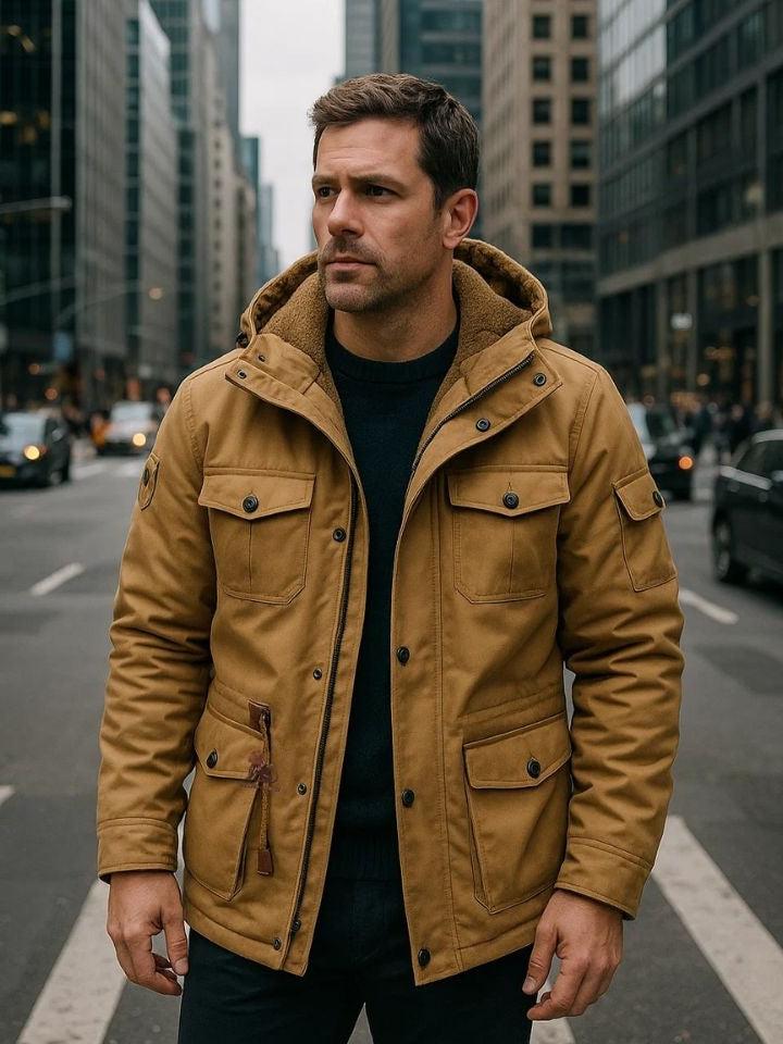 Adrian | Hooded Utility Jacket