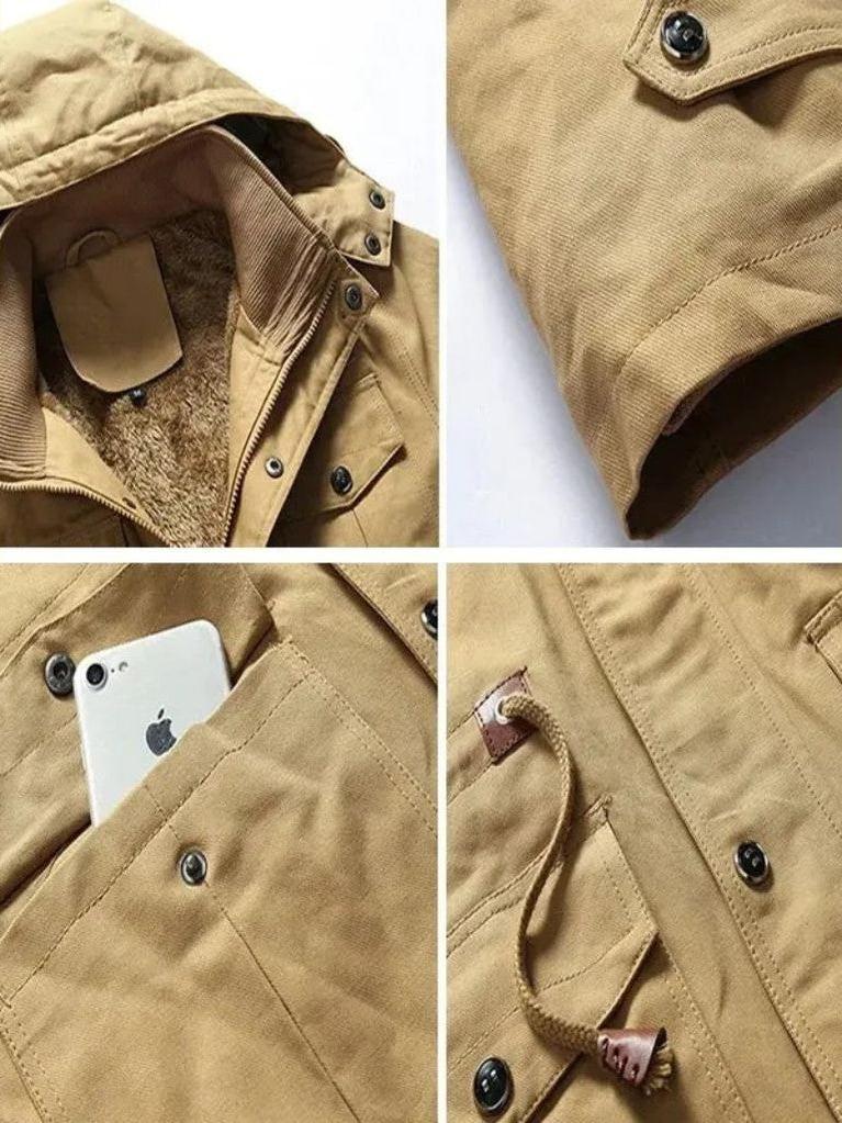 Adrian | Hooded Utility Jacket