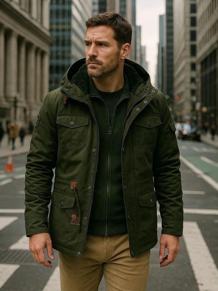 Adrian | Hooded Utility Jacket