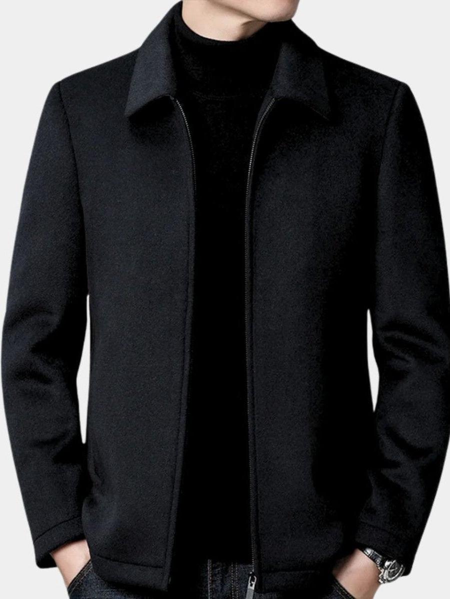 Alec | Collared Zip Jacket