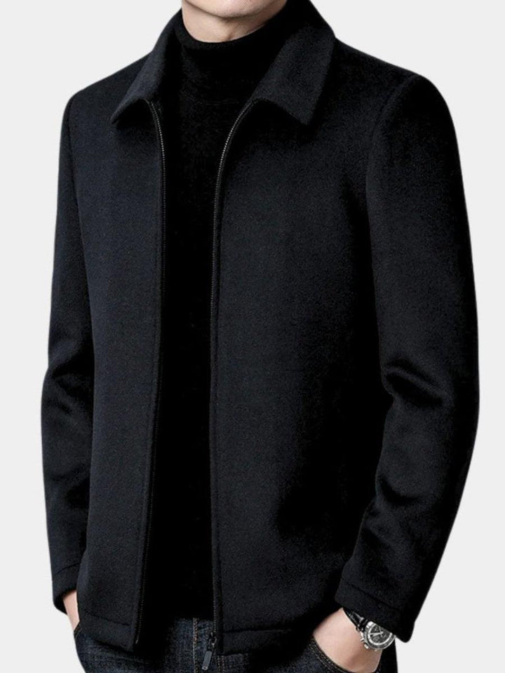 Alec | Collared Zip Jacket