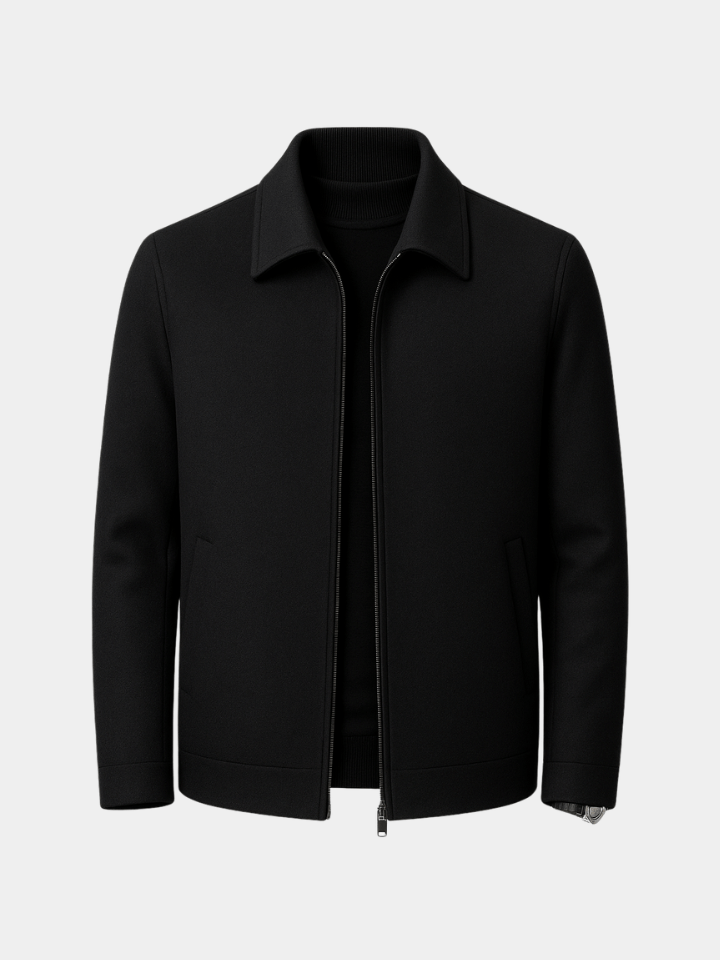 Alec | Collared Zip Jacket