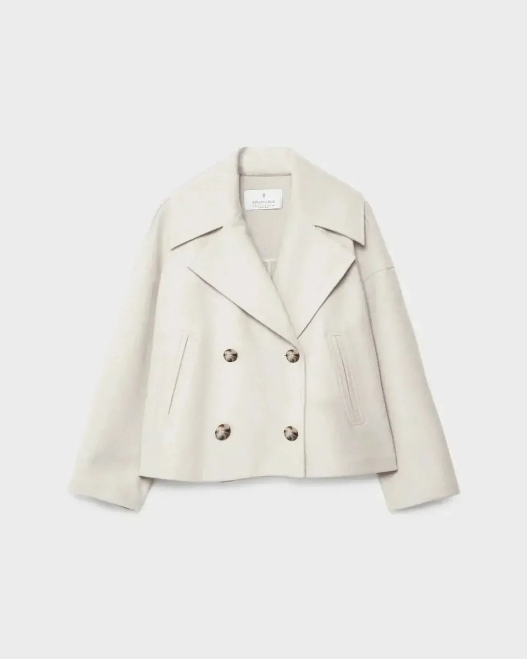 Roberta | Cropped Double-Breasted Jacket