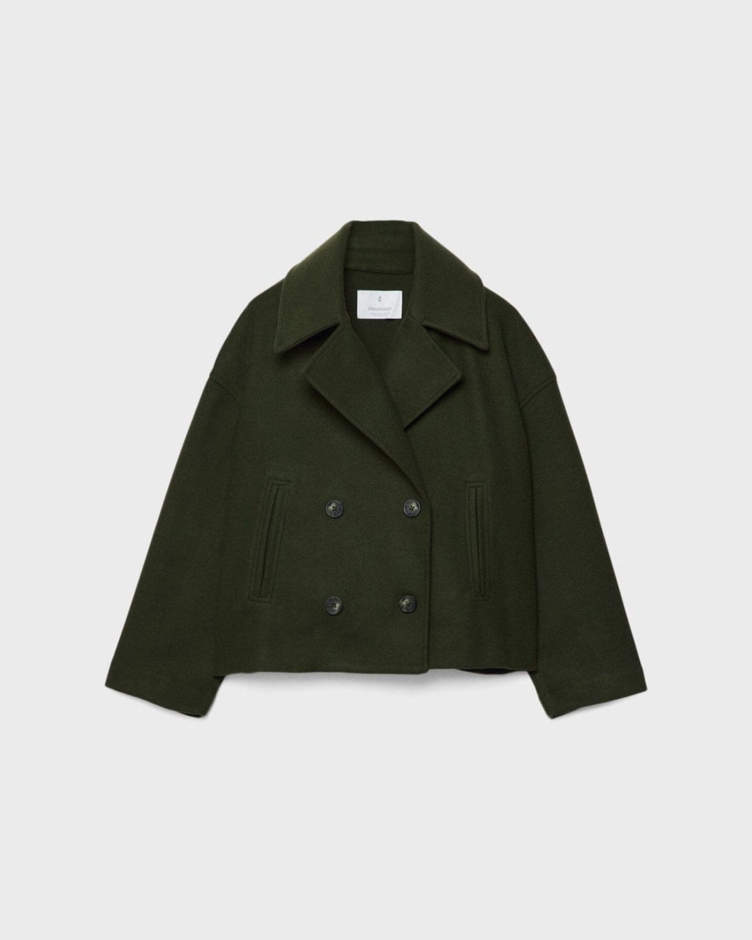 Roberta | Cropped Double-Breasted Jacket