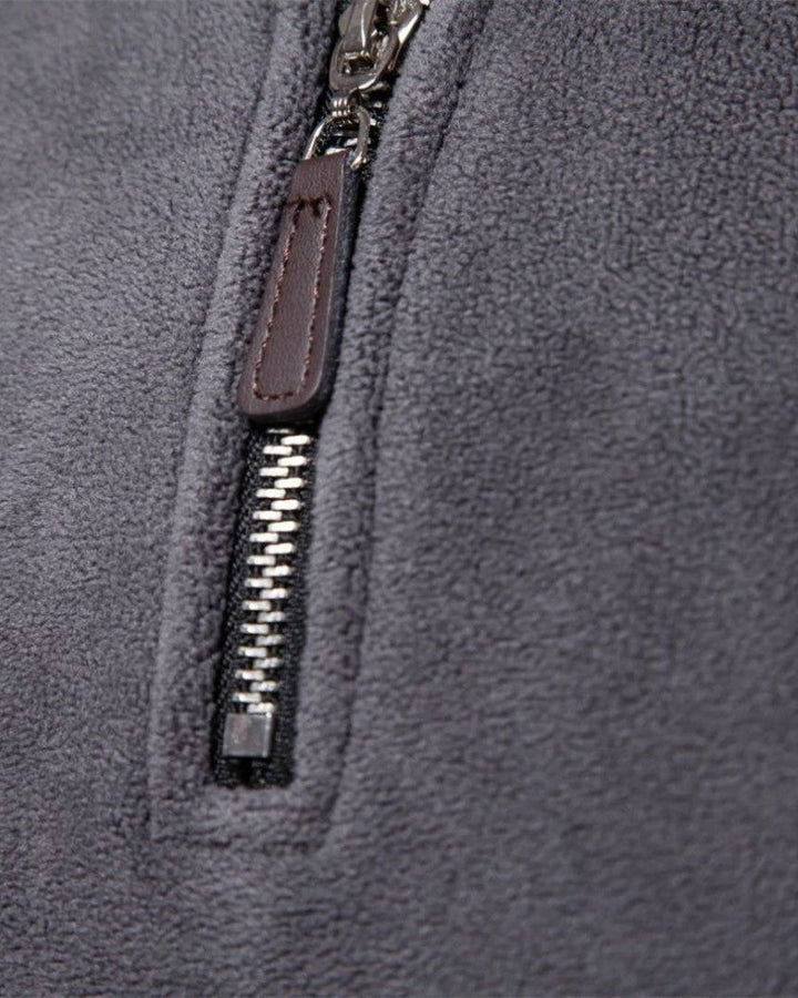 Albert | Beige Half-Zip Jumper