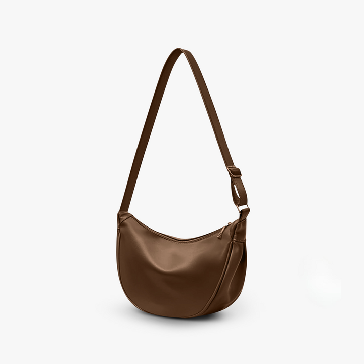 Pastel Leather Bag in Rose