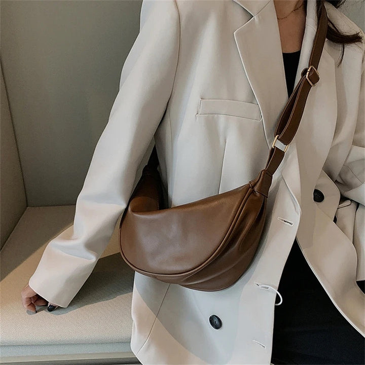 Pastel Leather Bag in Rose
