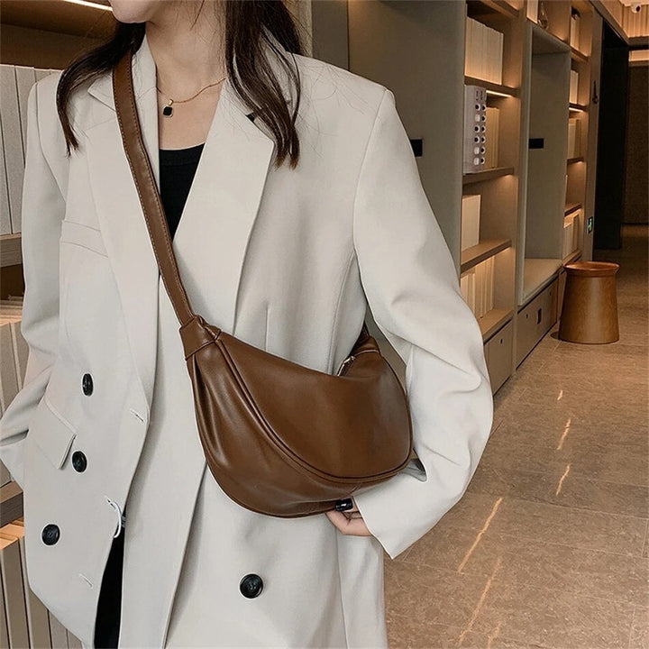 Pastel Leather Bag in Rose