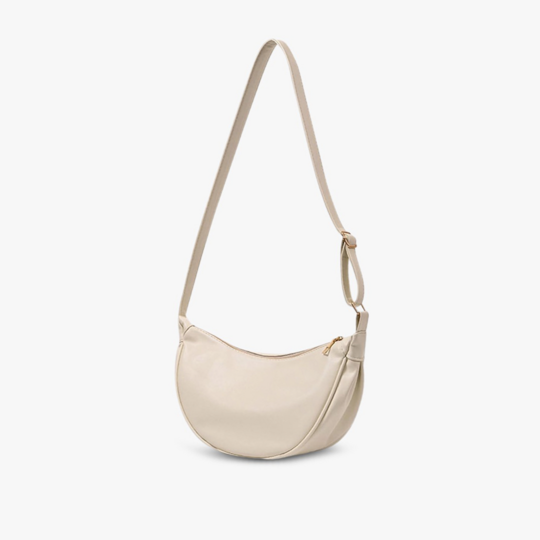 Pastel Leather Bag in Rose