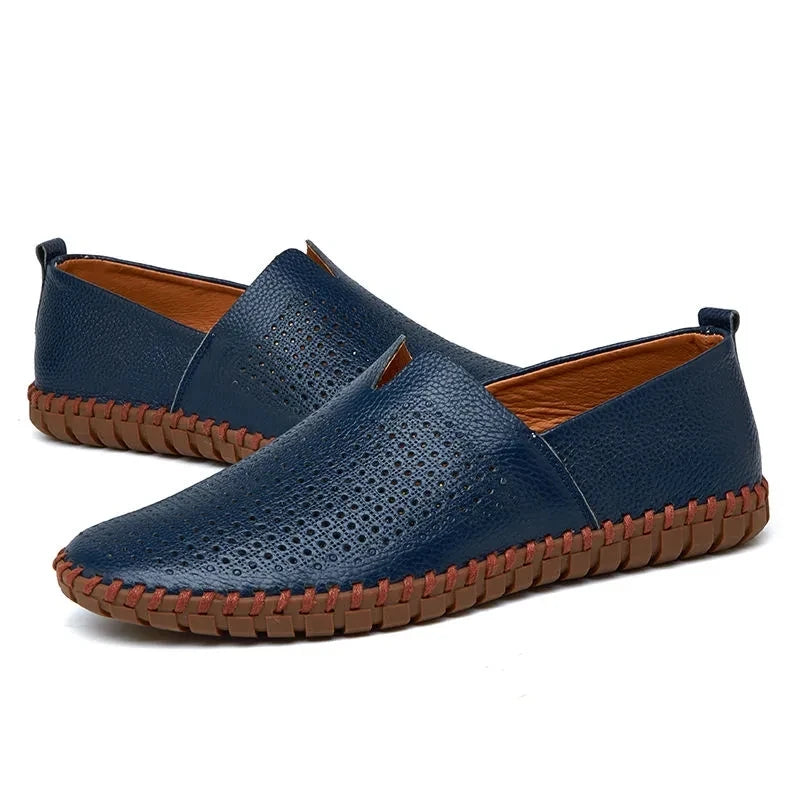Adrian | Breathable Leather Loafers