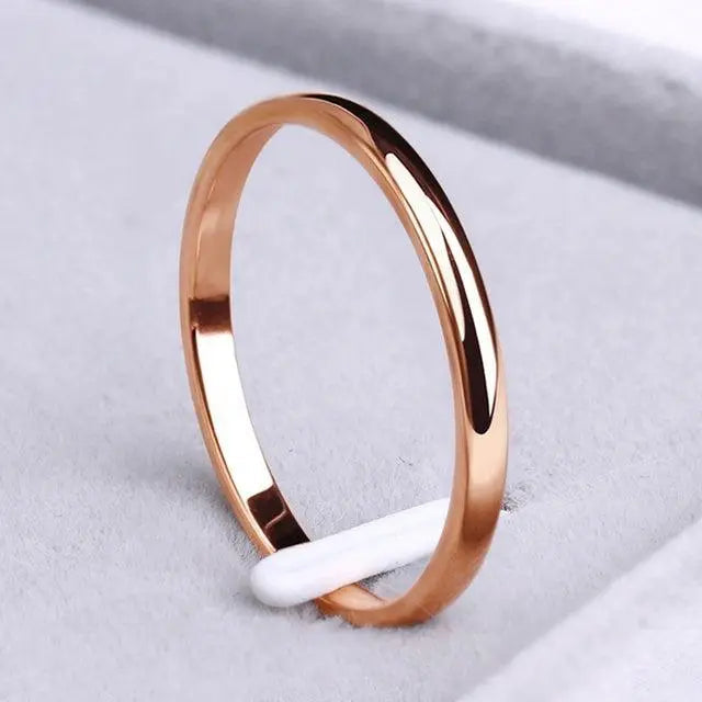 Elegant Gold and Silver Minimalist Ring