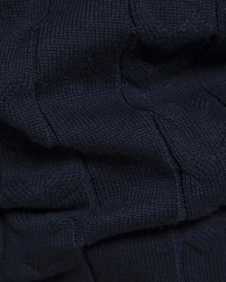 Antony | Patterned Half-Zip Jumper