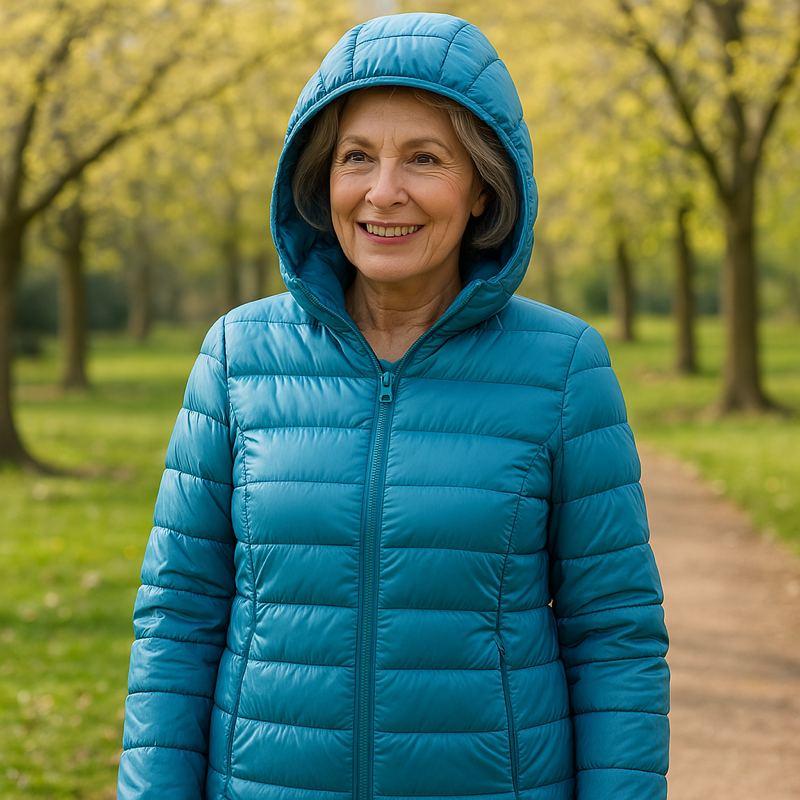 Vera Mid-Season Jacket, Navy Blue