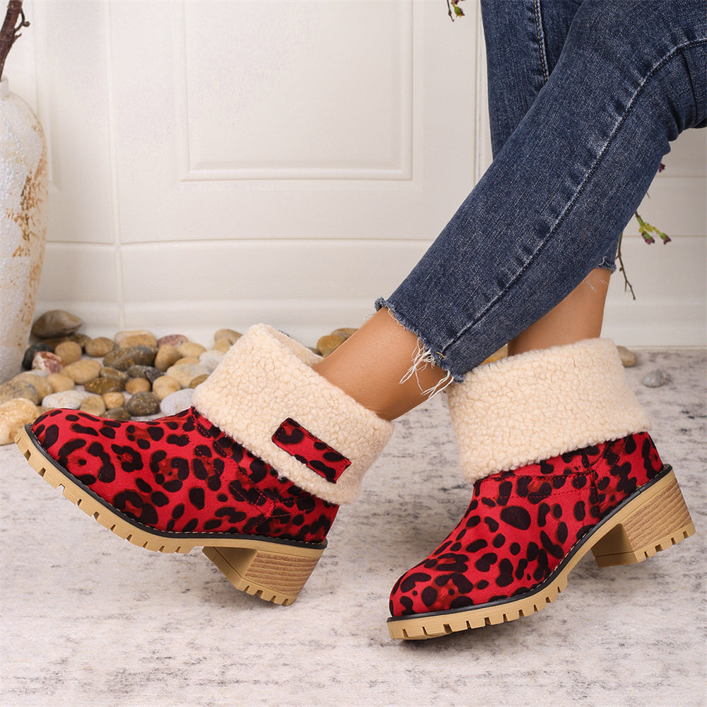 Violet | Fur-Lined Mid-Calf Winter Boots