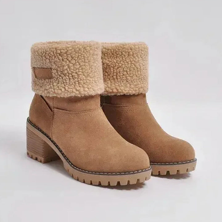 Violet | Fur-Lined Mid-Calf Winter Boots