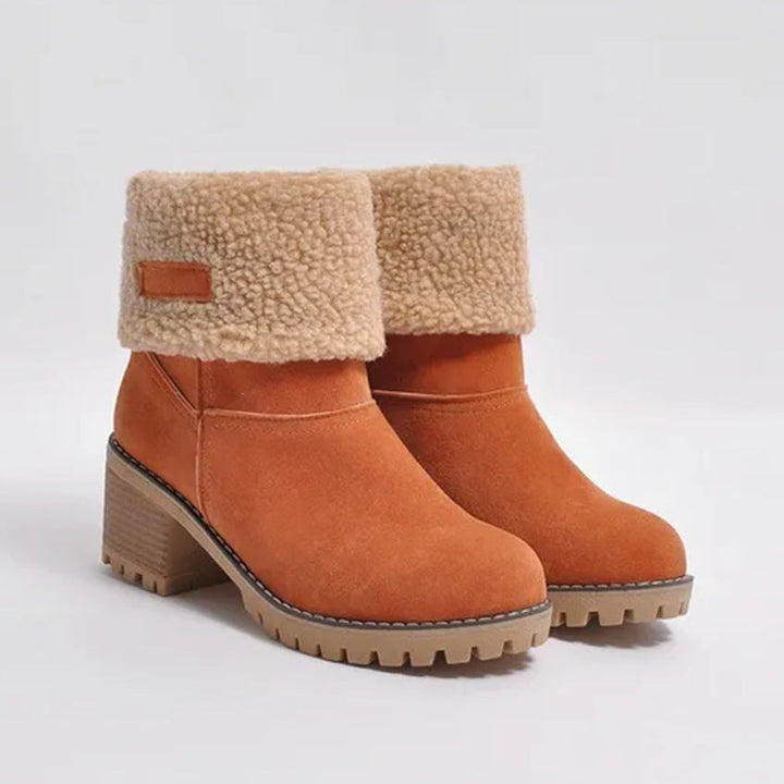 Violet | Fur-Lined Mid-Calf Winter Boots
