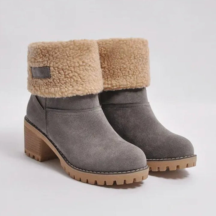 Violet | Fur-Lined Mid-Calf Winter Boots