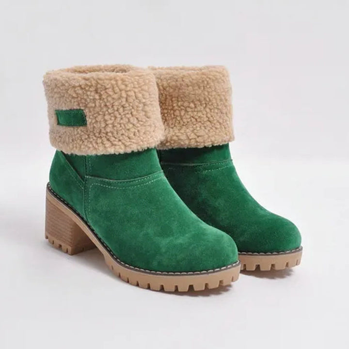 Violet | Fur-Lined Mid-Calf Winter Boots
