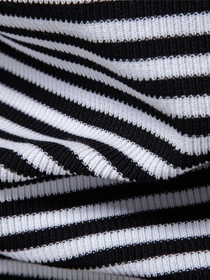 Carlton | Navy Striped Polo Shirt
