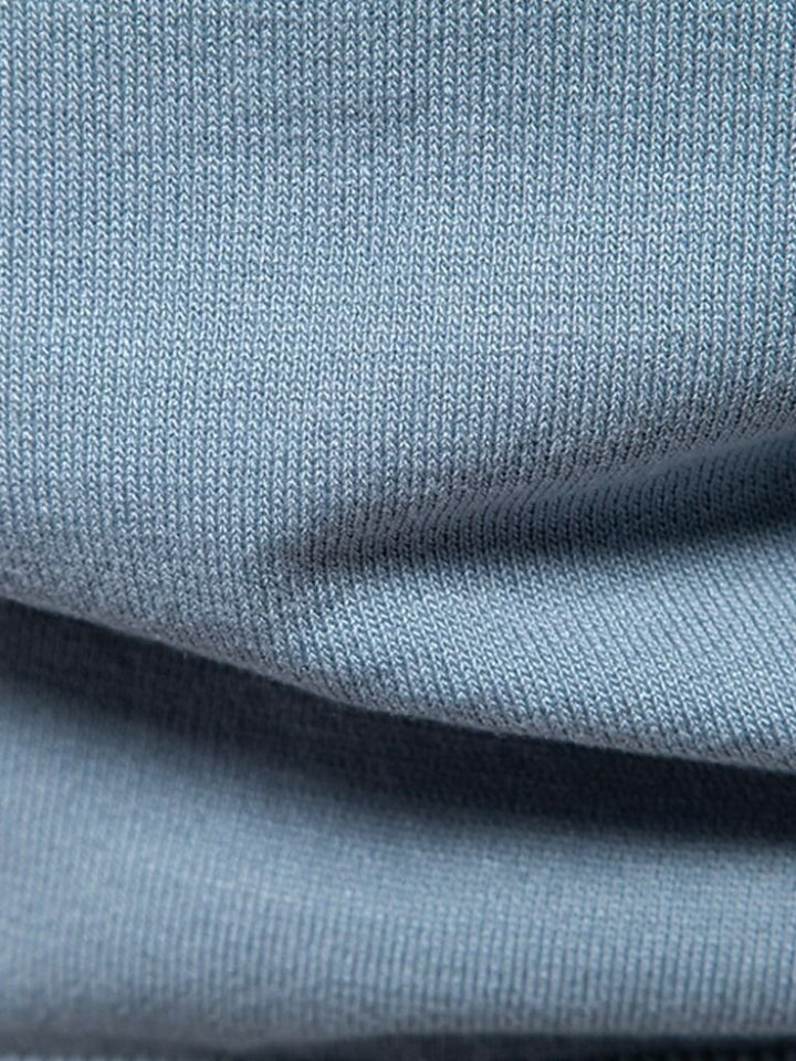 Caspar | Black and Tan Colour-Block Polo