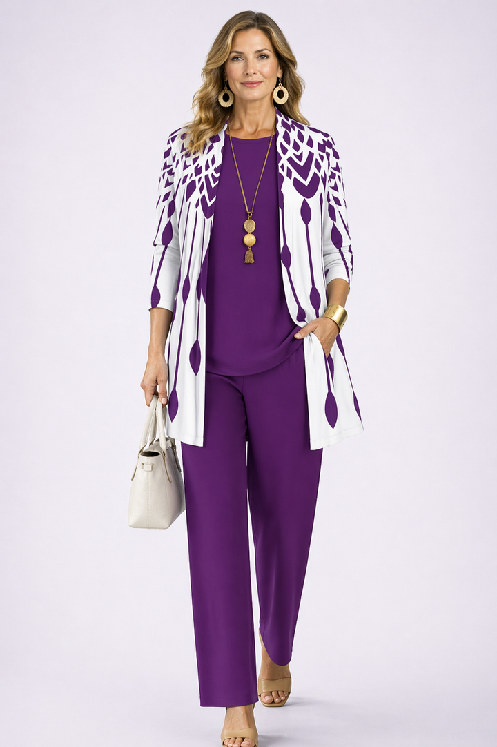 Irmgard Elegant Three-Piece Women's Set - image 2