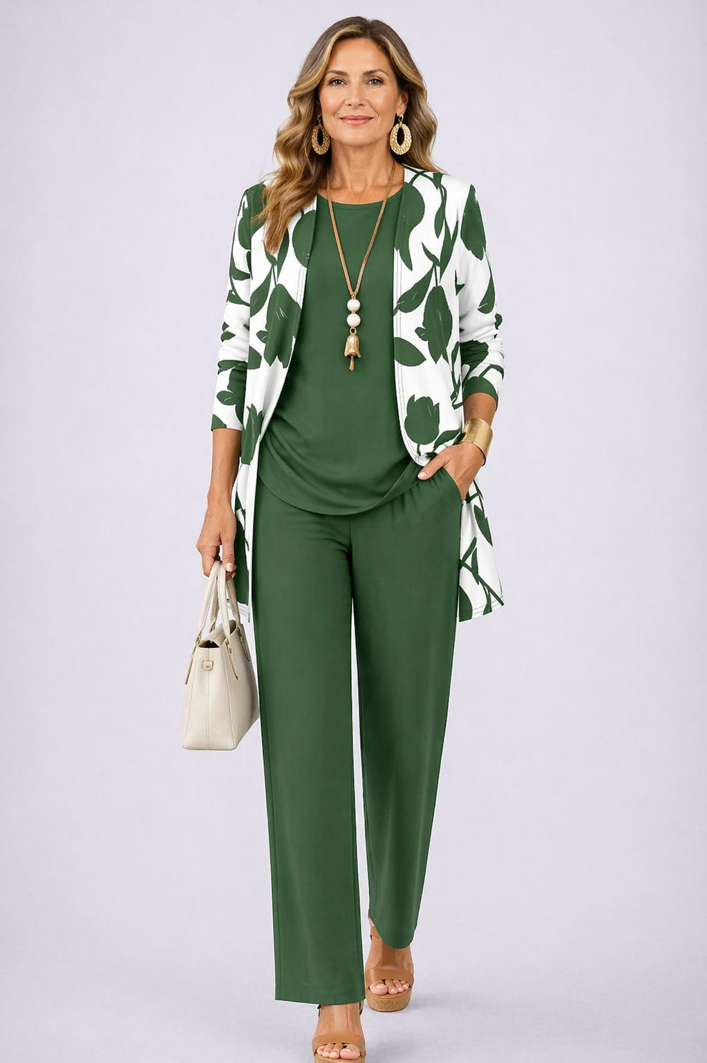 Agathe Elegant Three-Piece Women's Set