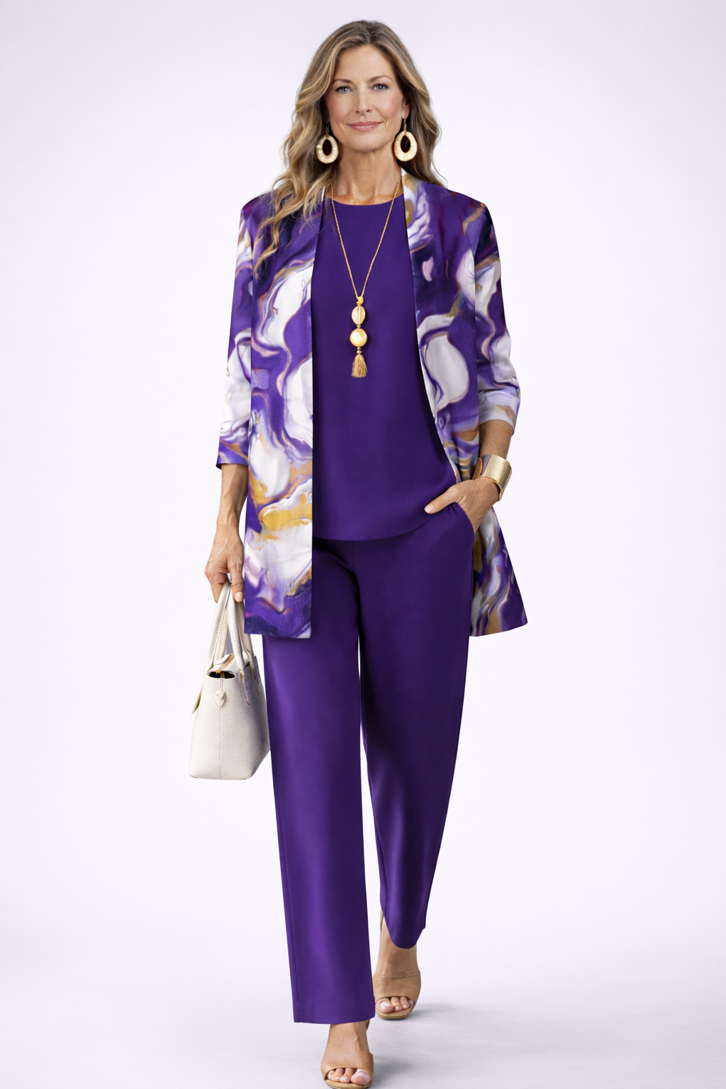 Emilie Elegant Three-Piece Women's Set