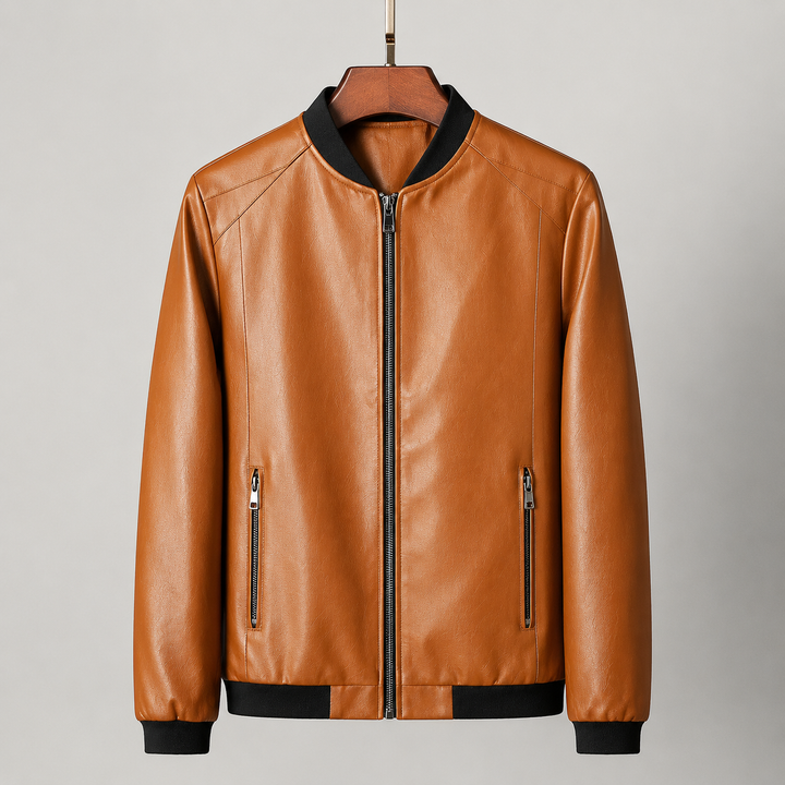 Domenico | Leather Bomber