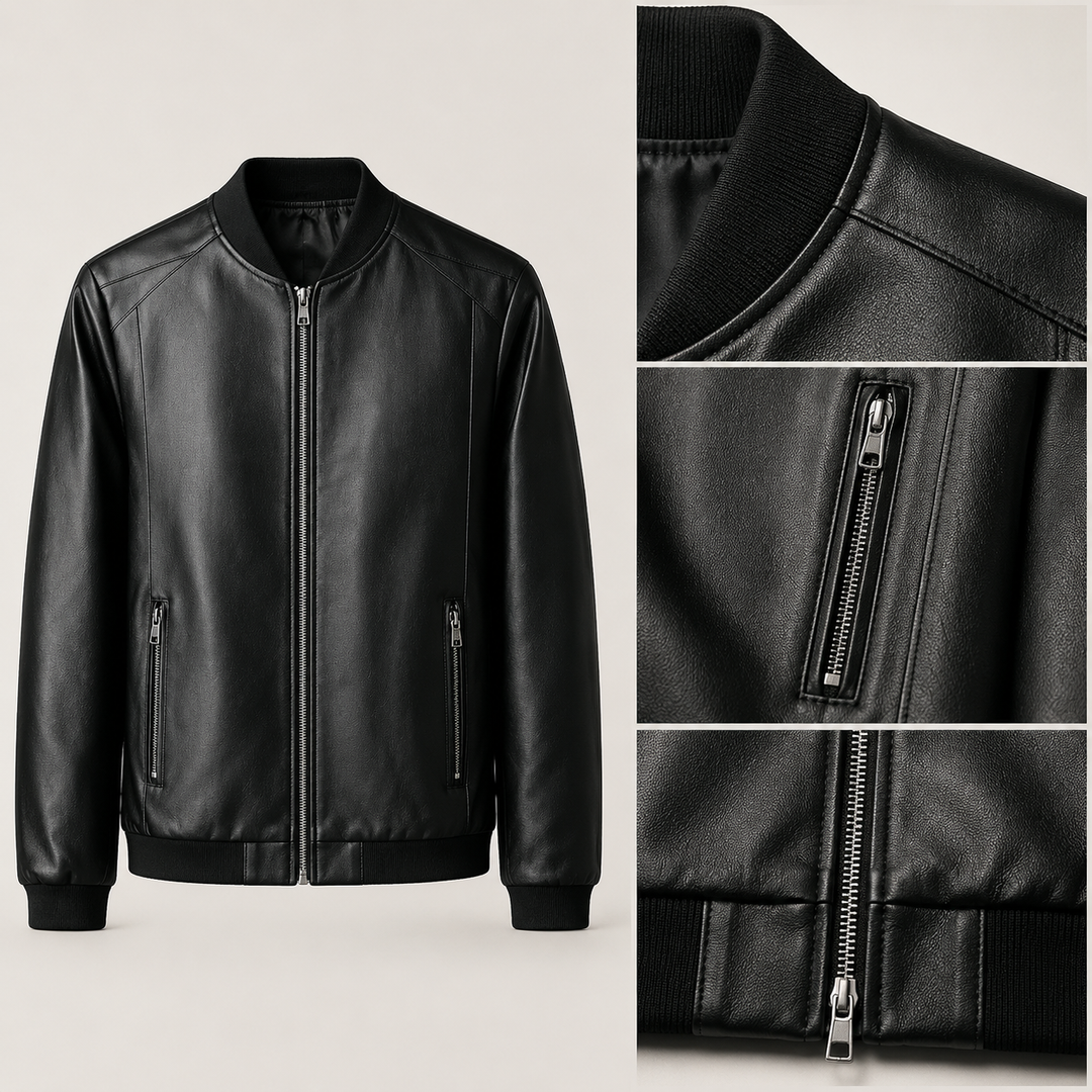 Domenico | Leather Bomber