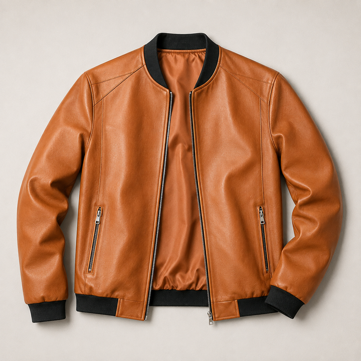 Domenico | Leather Bomber