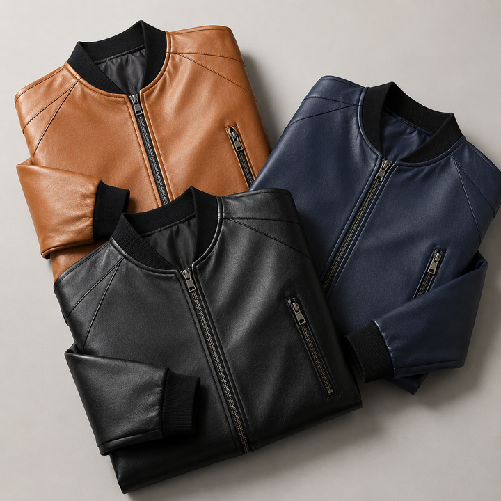 Domenico | Leather Bomber