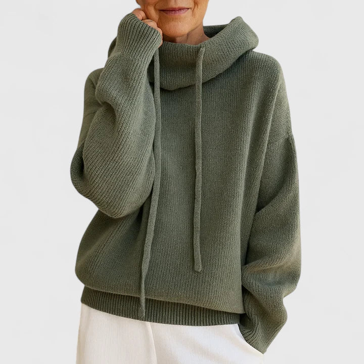 Monique | Cozy Knit Hoodie