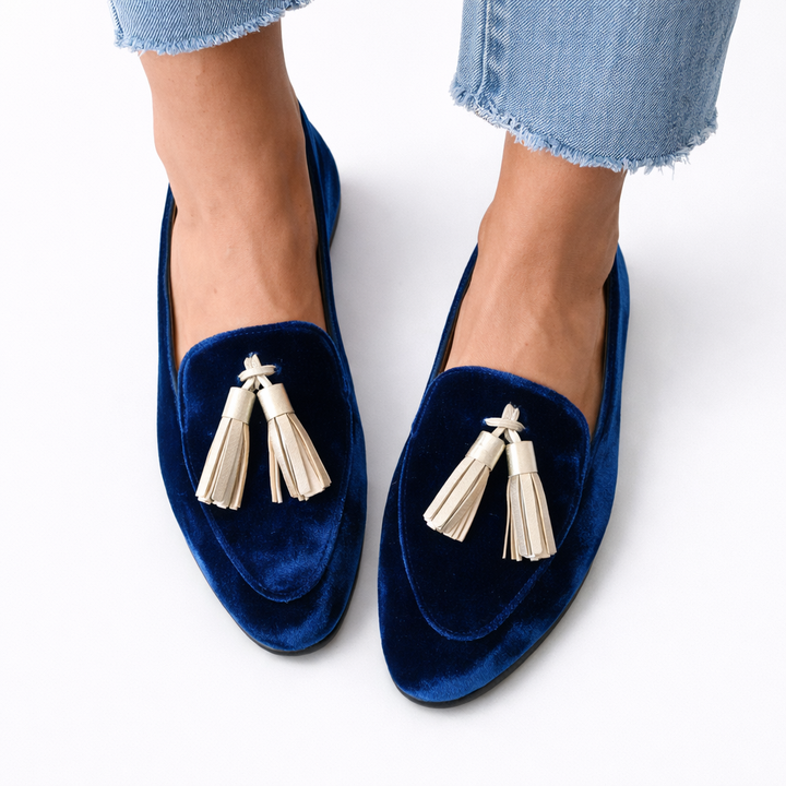 Celestia | Elegant Loafers with Fringe