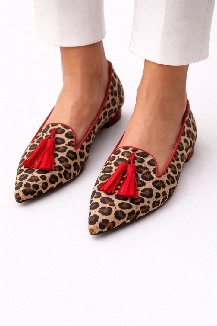 Gelly | Leopard-Print Safari Loafers
