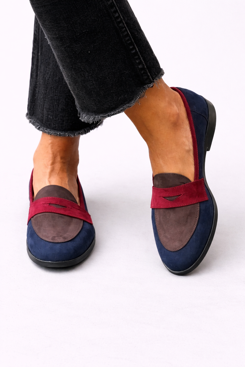 Sylvie | Two-Tone Elegant Loafers