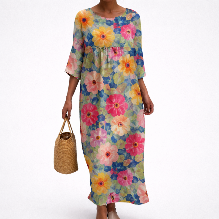 Solène - Long, flowing, chic and comfortable dress