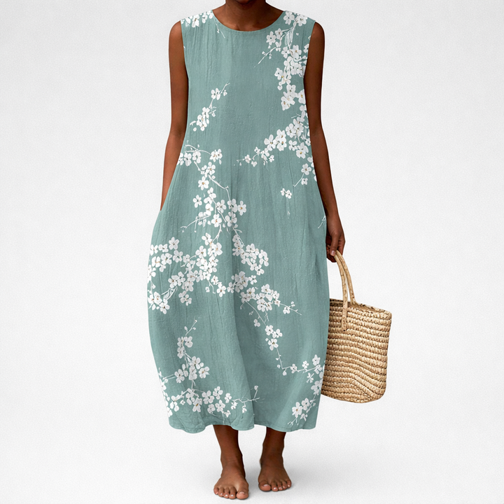 Ursule - Comfortable Summer Dress Without Sleeves