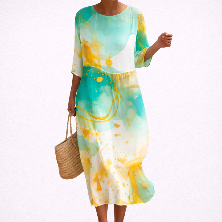 Mireille - Long, flowing, chic and comfortable dress