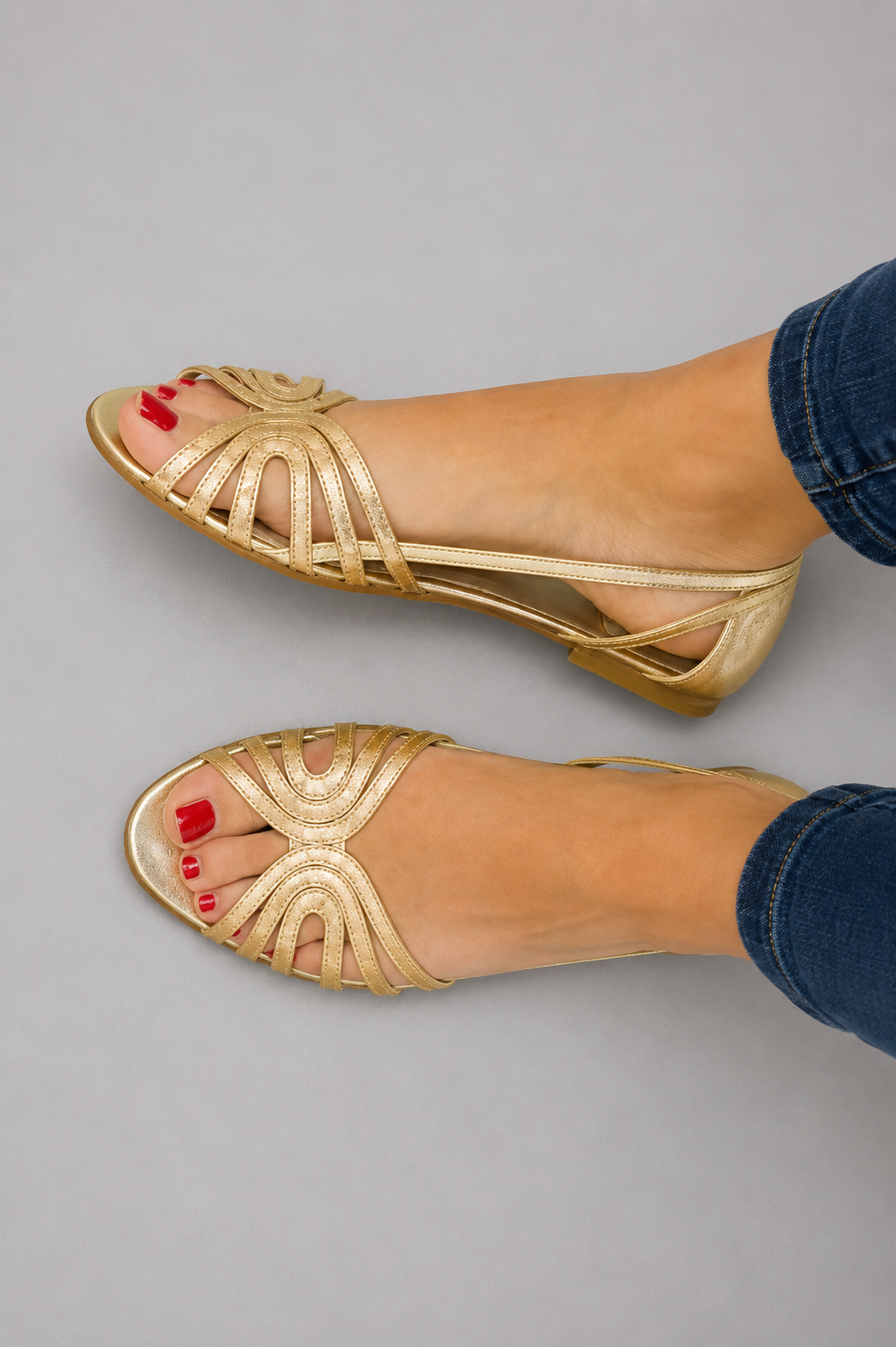 Hannah | Golden Sandals Light of Summer