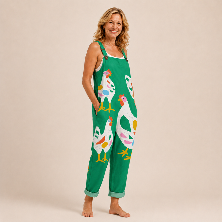 Oda | Playful Light Green Prairie