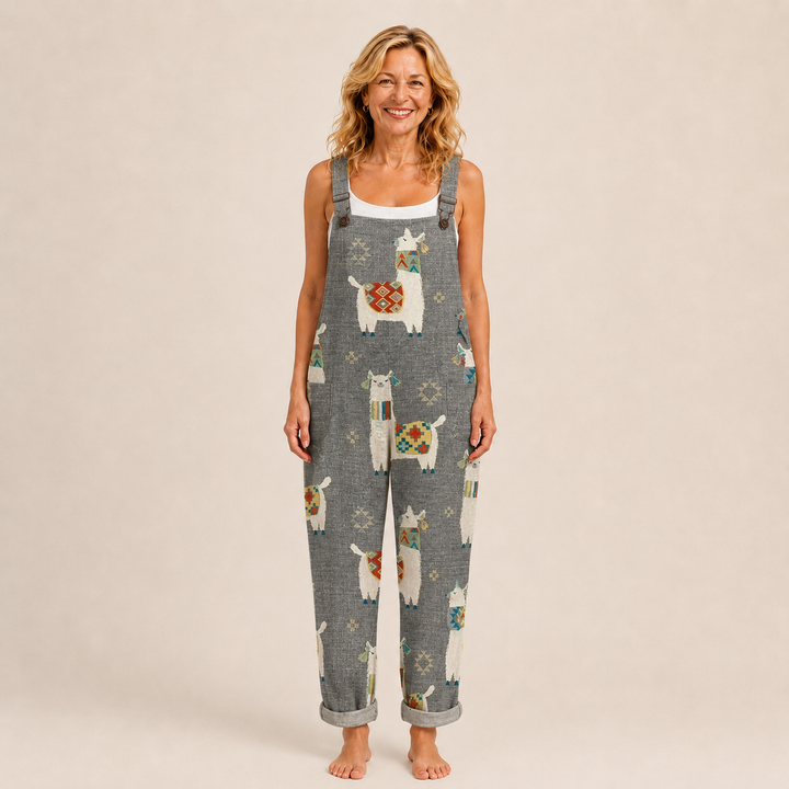 Stien | Grey Bohemian Llamas